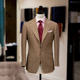 EG Cappelli handmade Red grenadine silk tie #5554