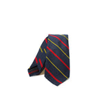 EG Cappelli handmade Blue Red Yellow Silk tie #5553