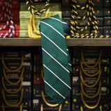 EG Cappelli handmade Blue Green White Silk tie #5551