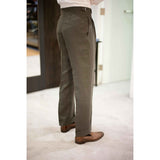 RED GANG - MTO Green Linen Trousers