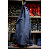 RED GANG - MTO "Teba" Blue Linen Jacket